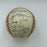 Beautiful 1951 Detroit Tigers Team Signed Baseball 29 Sigs With JSA COA