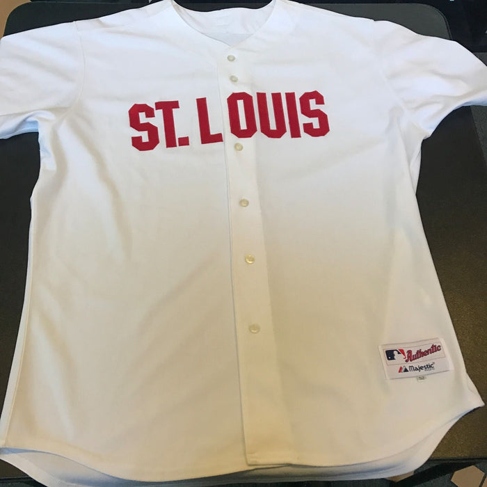 2001 Albert Pujols Game Issued St Louis Cardinals Civil Rights Game Jersey