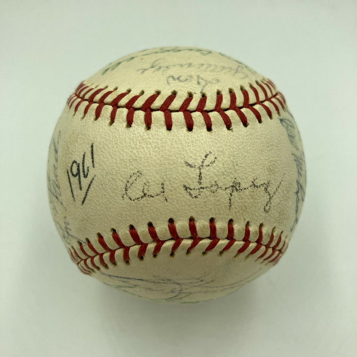 Nellie Fox 1961 Chicago White Sox Team Signed Official American League Baseball
