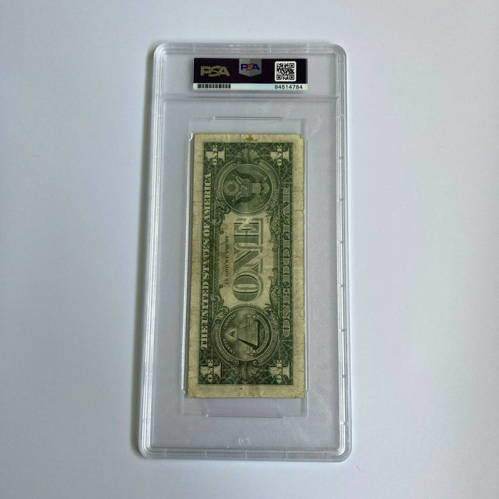 Tony Dorsett Signed Autographed $1 One Dollar Bill PSA DNA COA