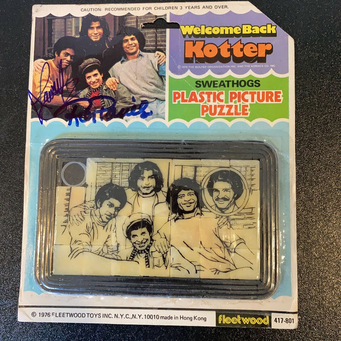 Ron Palillo Lawrence Hilton-Jacobs Signed Welcome Back Kotter Vintage Toy JSA