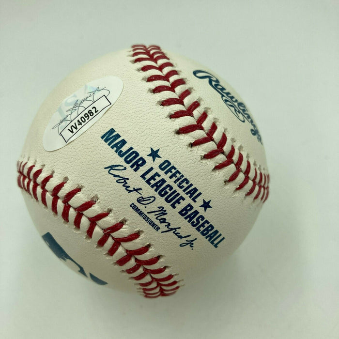 Edgar Martinez Signed Autographed Official Major League Baseball JSA COA