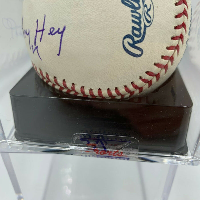 Willie Mays "Say Hey" Signed Inscribed Major League Baseball PSA DNA GEM MINT 10