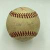Carl Yastrzemski Signed Game Used Baseball Dated May 22, 1982
