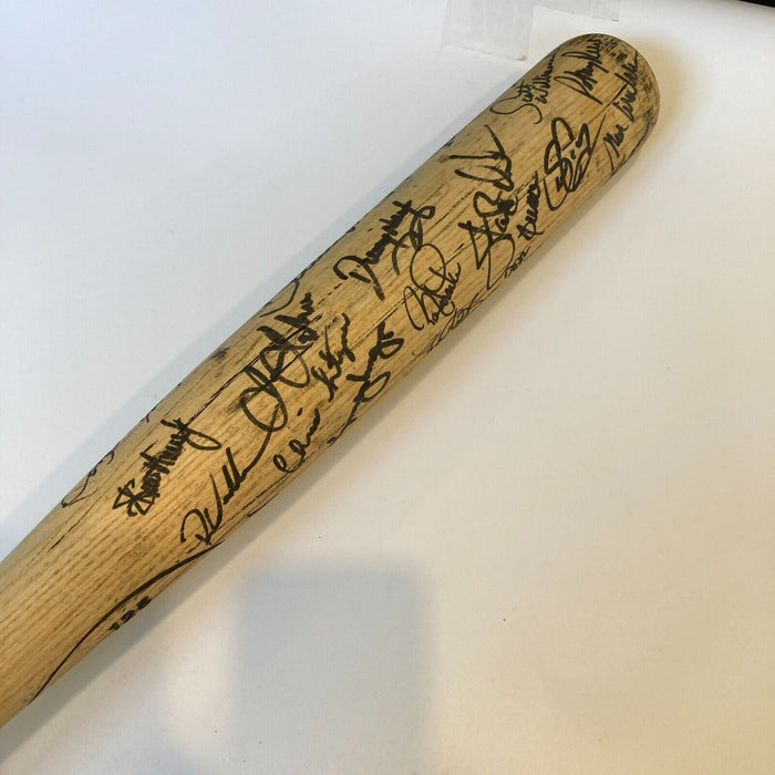 1999 Cincinnati Reds Team Signed Baseball Bat With Beckett COA