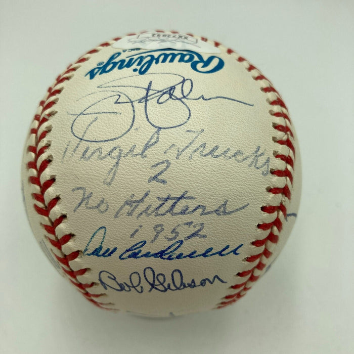 No Hitter Pitchers Multi Signed Baseball Sandy Koufax Nolan Ryan 20 Sigs JSA