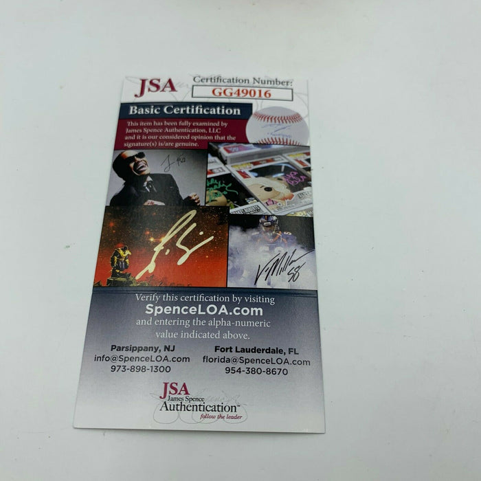 Georgina Spelvin The Devil In Miss Jones Signed Baseball With Kiss JSA COA