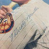 Beautiful Mickey Mantle 1951 Rookie Signed 8x10 Photo PSA DNA COA