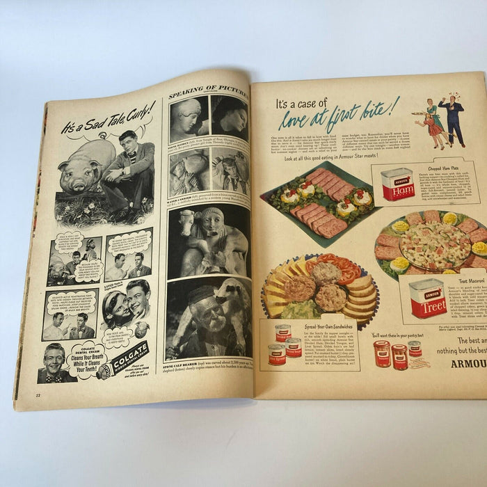 Elizabeth Taylor Signed Autographed 1947 Life Magazine With JSA COA