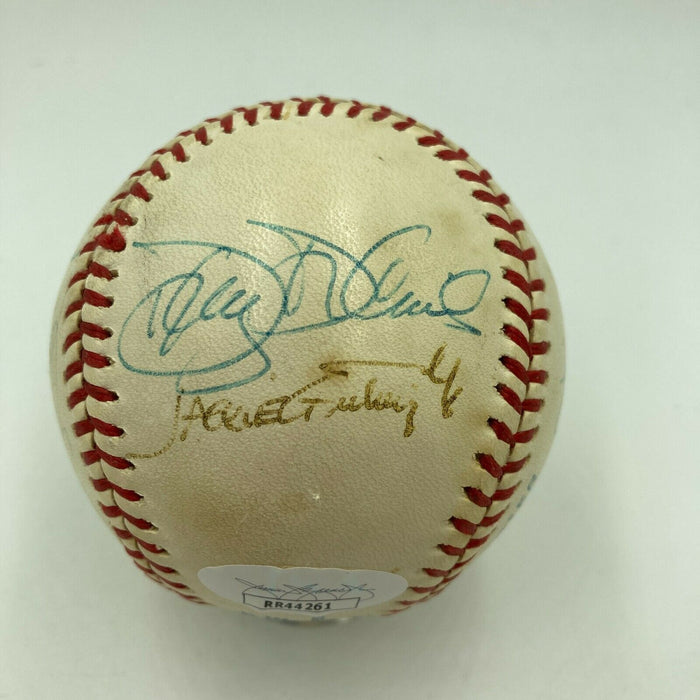 Cal Ripken Jr. Cal Ripken Sr. & Billy Ripken Signed American League Baseball JSA