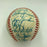 1982 New York Yankees Team Signed American League Baseball Yogi Berra RR COA