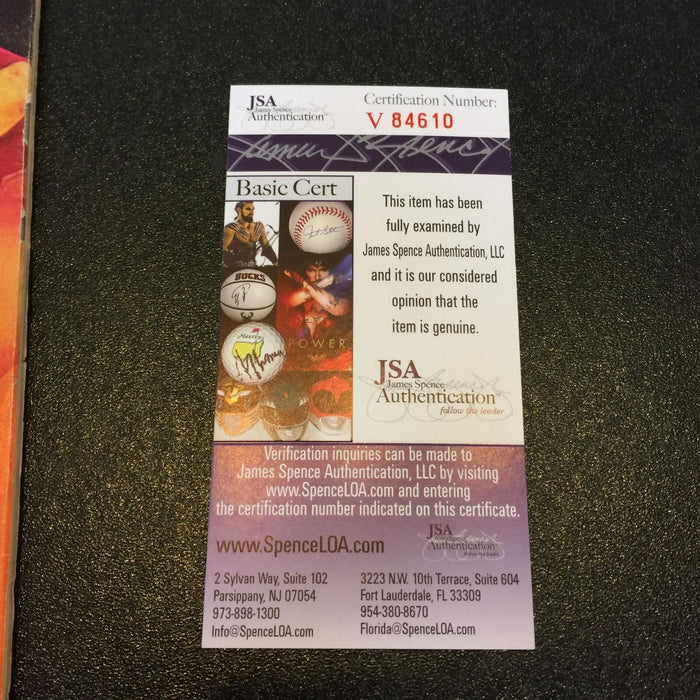 OJ Simpson Signed Autographed 1968 Sport Magazine USC With JSA COA