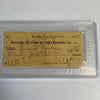 Moe Berg Signed 1947 Bank Check The Catcher Was a Spy PSA DNA