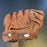 Warren Spahn Signed 1940's Game Model Glove With JSA COA