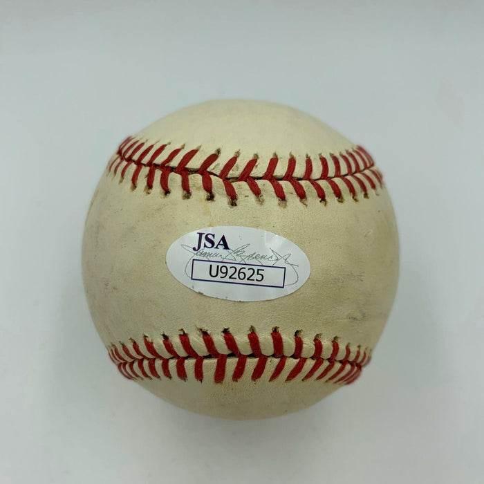 Ron Tompkins Chicago Cubs Single Signed Baseball With JSA COA