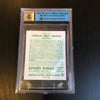 Red Grange Signed 1933 Goudey Sport Kings Rookie RC RP Card Beckett BGS COA RARE