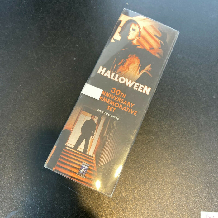 Halloween Cast Signed DVD Set John Carpenter PJ Soles Will Sandin Castle JSA