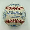 1991 Atlanta Braves NL Champs Team Signed Official World Series Baseball