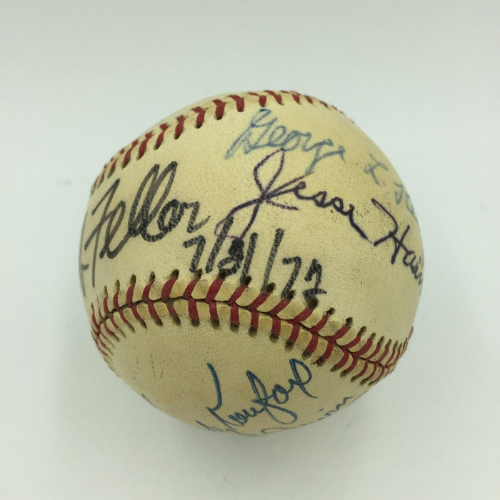 Sandy Koufax Jesse Haines 1970's Hall Of Fame Induction Day Signed Baseball JSA