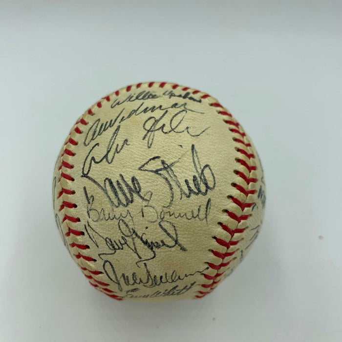 1982 Toronto Blue Jays Team Signed Autographed Baseball RARE