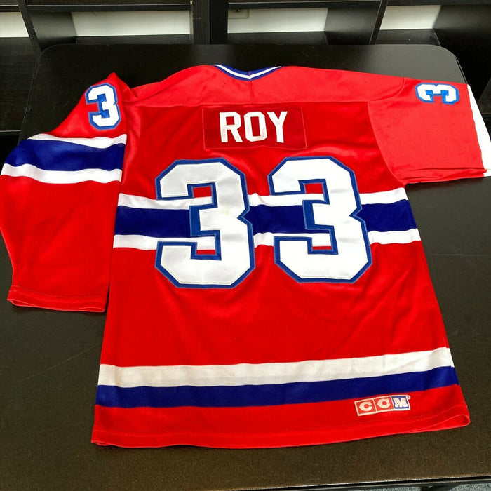 Patrick Roy Signed Colorado Avalanche Authentic CCM Game Model Jersey JSA COA