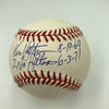 Ken Holtzman 2 No Hitters 1969 & 1971 Signed Inscribed Baseball With JSA COA