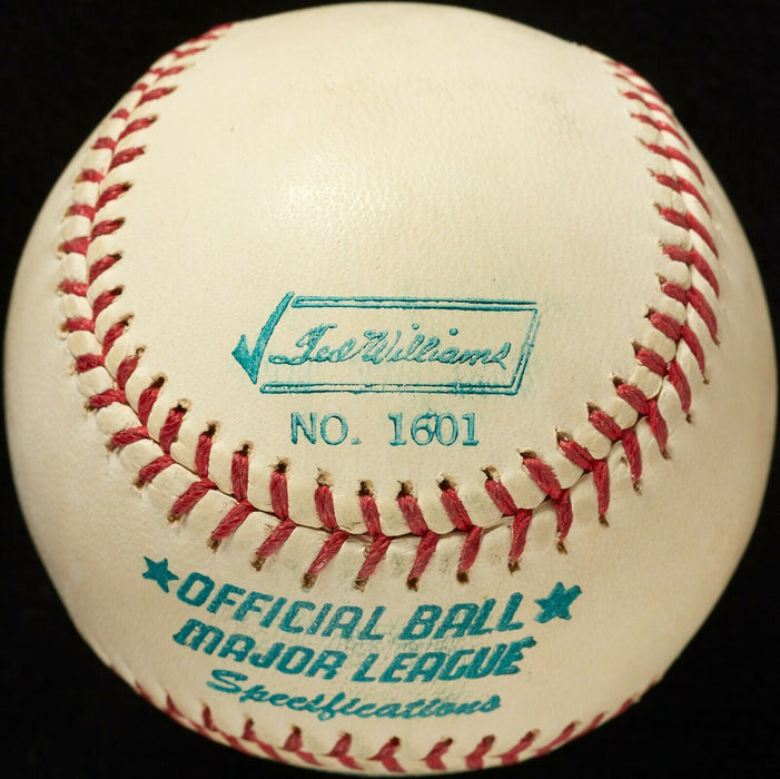 1960's Ted Williams Signed Ted Williams Personal Model Baseball JSA COA