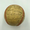 1951 Detroit Tigers Team Signed Official American League Baseball With 27 Sigs
