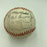 Beautiful Tris Speaker Sweet Spot Single Signed Baseball With JSA COA