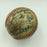 Rare Cedric Durst Team Signed National League Baseball 1927 Yankees With JSA COA