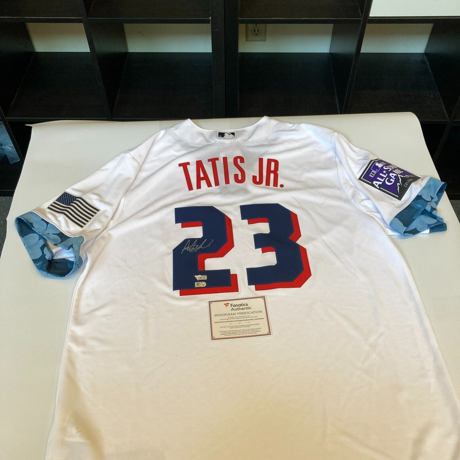FERNANDO TATIS Jr. Autographed San Diego Padres Authentic Nike White Jersey  FANATICS