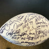 2012 Hall Of Fame Induction Multi Signed Official Wilson NFL Football 40+ Sigs