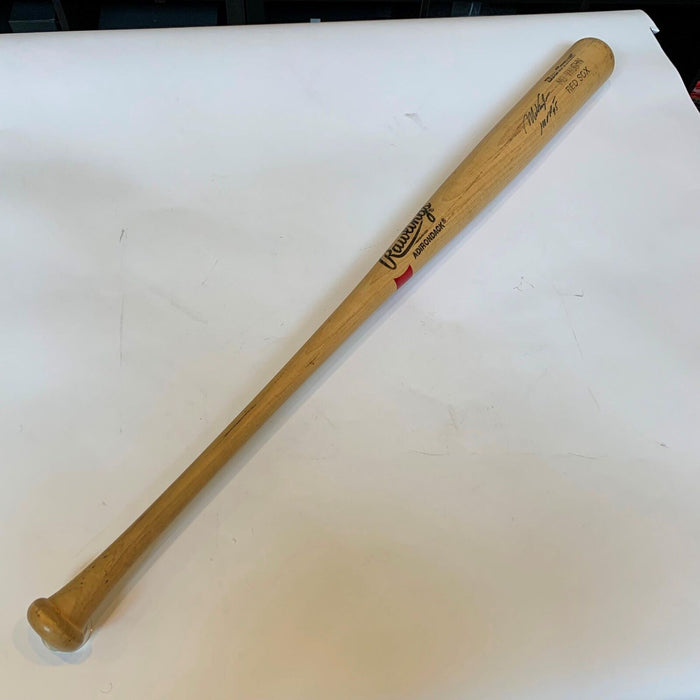 Rawlings Big Stick Bernie Williams Signed Baseball Bat, 