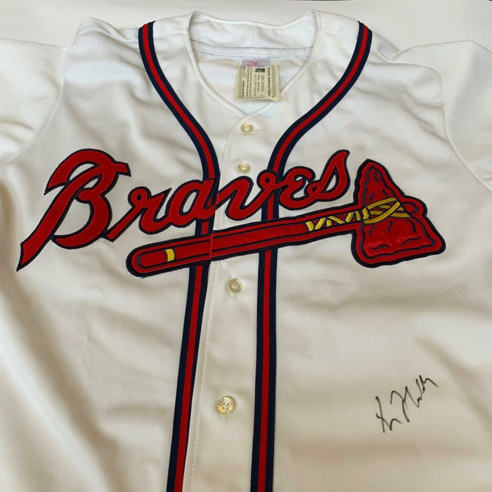 Vintage 1995 Greg Maddux Signed Authentic Atlanta Braves Game Model Jersey PSA