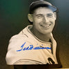 Rare Ted Williams Signed Autographed 8X13 Cutout Photo With JSA COA