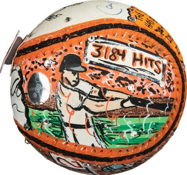 Cal Ripken Jr. Signed Charles Fazzino Hand Painted Pop Art Baseball MLB Hologram