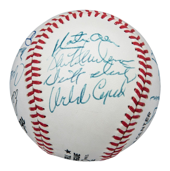 1962 San Francisco Giants National League Champs Team Signed Baseball JSA COA