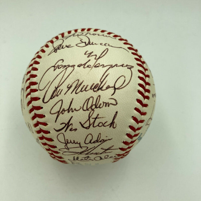 Stunning 1972 Oakland A's Athletics World Series Champs Team Signed Baseball JSA