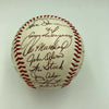 Stunning 1972 Oakland A's Athletics World Series Champs Team Signed Baseball JSA
