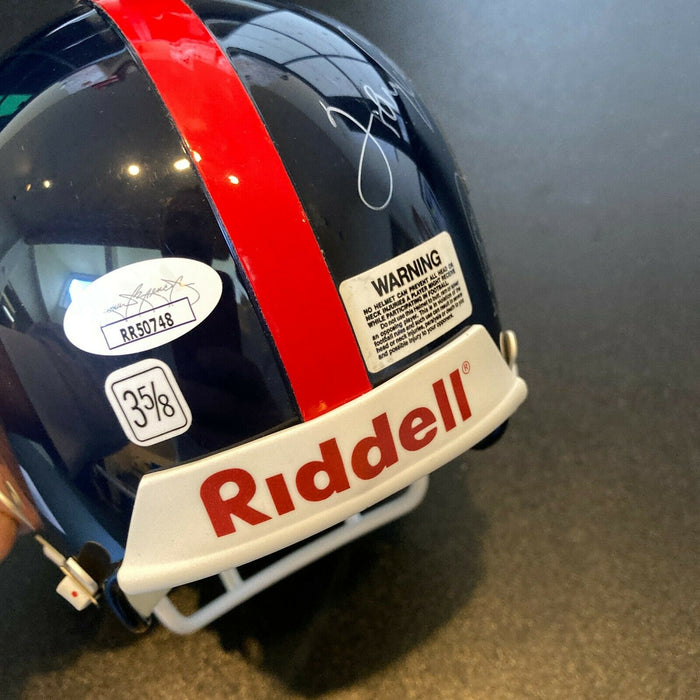 Lawrence Taylor Carl Banks Jim Burt Harry Carson Eric Dorsey Signed Helmet JSA