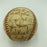 1972 Oakland A's Athletics World Series Champs Team Signed Baseball JSA COA