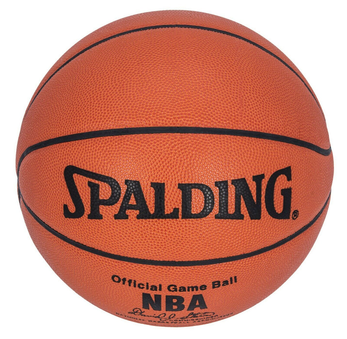 Beautiful Wilt Chamberlain Signed Spalding Official NBA Game Basketball JSA COA