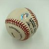 Willie Mays & Hank Aaron Signed Autographed National League Baseball PSA DNA COA