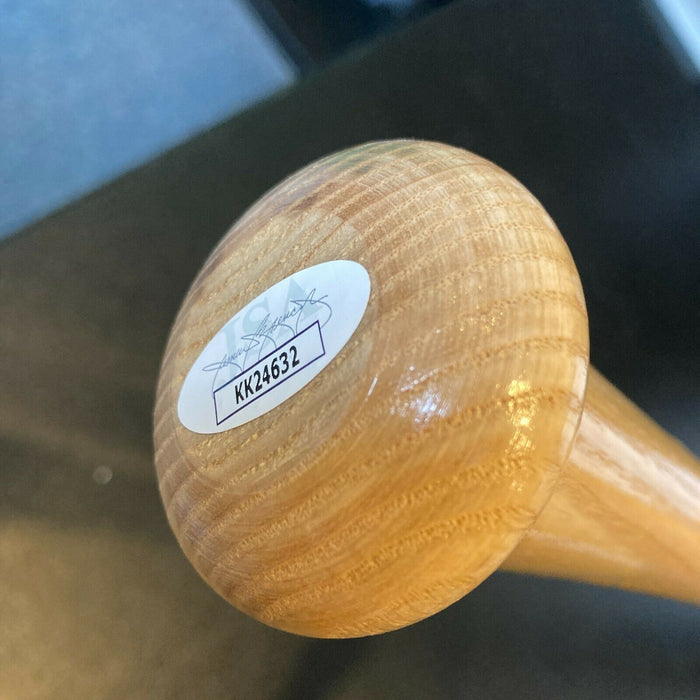 Richie Ashburn Mike Schmidt Steve Carlton Robin Roberts Phillies Signed Bat JSA