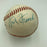 Joe Mccarthy Heinie Manush Elmer Flick Frank Frisch Signed Baseball PSA DNA COA