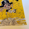 Pittsburgh Pirates All Time Greats Signed 16x20 Photo With Over 70 Sigs JSA COA