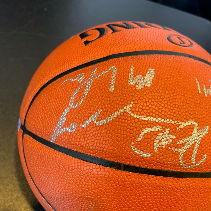 Kobe Bryant 2012-13 Los Angeles Lakers Team Signed NBA Game Basketball JSA COA