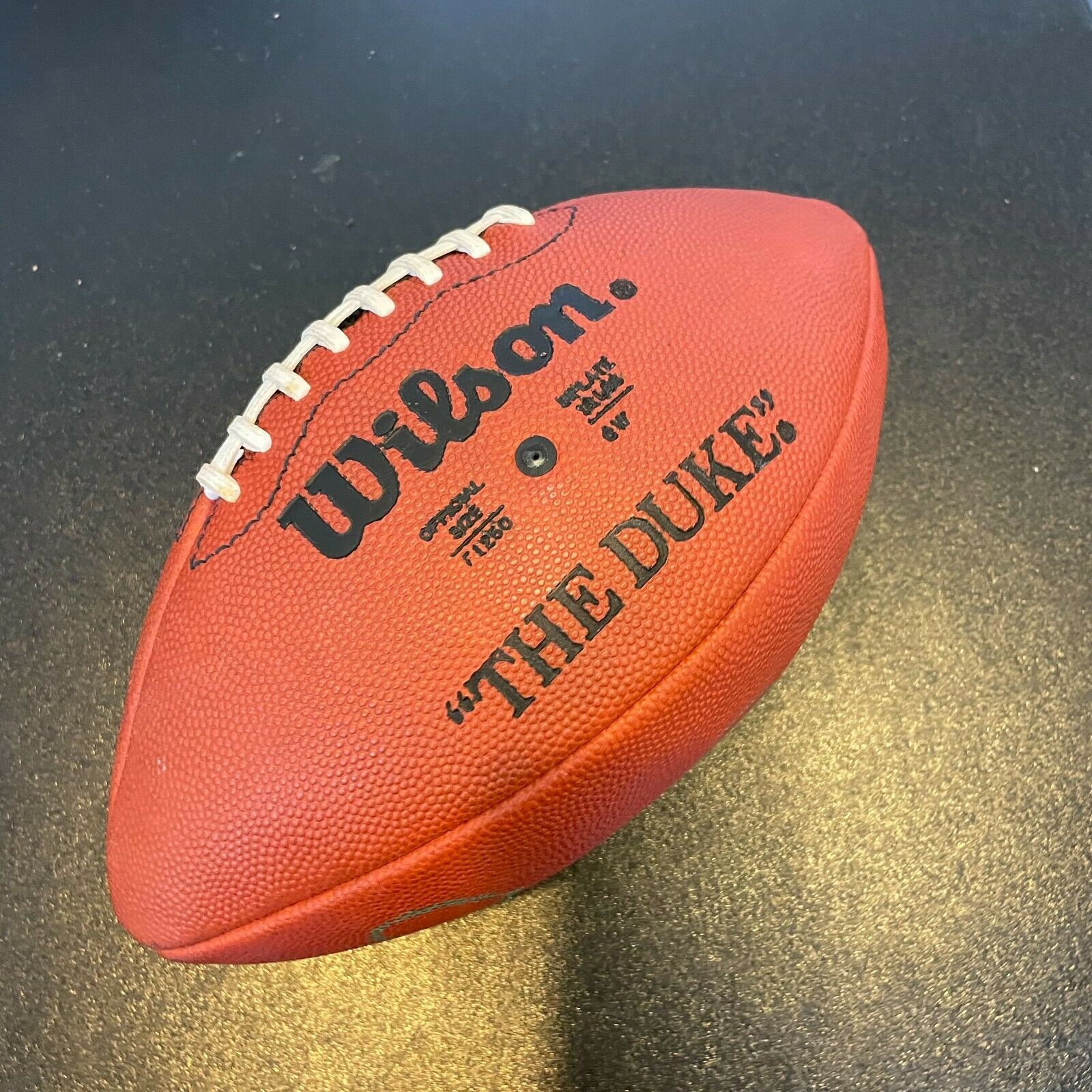 Dan Marino Signed Official NFL Duke Football