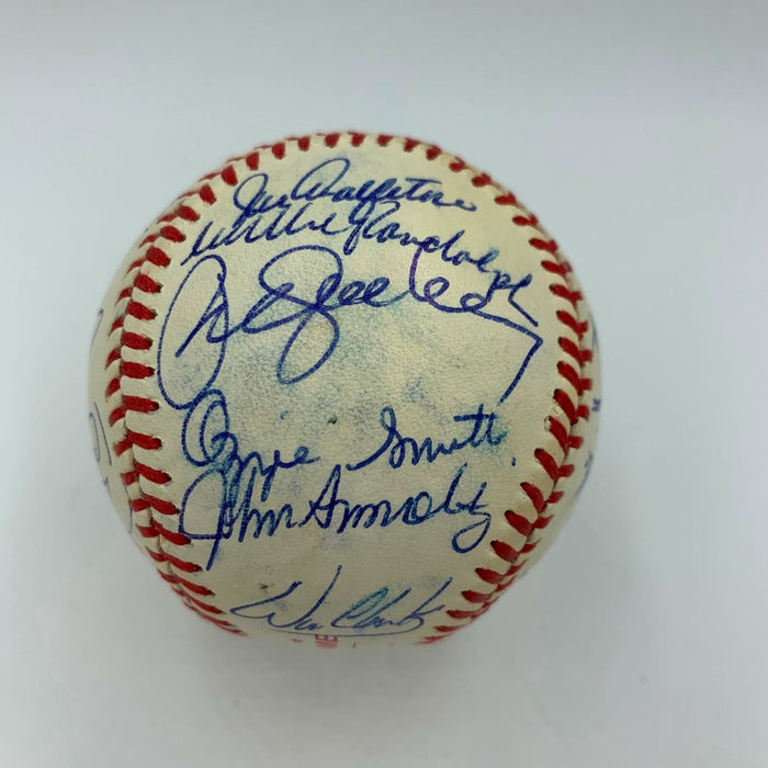 1989 All Star Game Signed Baseball Tony Gwynn Mike Schmidt Ryne Sandberg