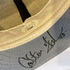 Carlton Fisk Signed Chicago White Sox Game Model Baseball Hat JSA COA